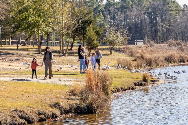 Lake Rim Park is known for its namesake 54-acre lake.