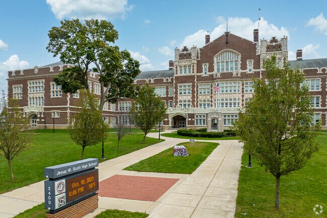 Scott High School serves students throughout the northwest side of suburban Toledo.