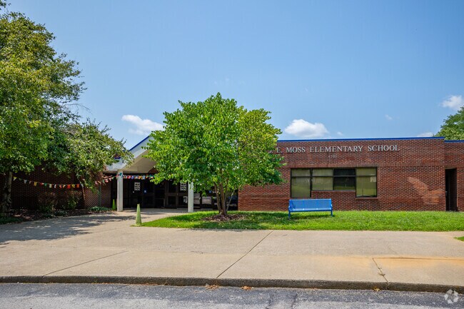 J. E. Moss Elementary School has around 700 students and is located in Antioch, TN.
