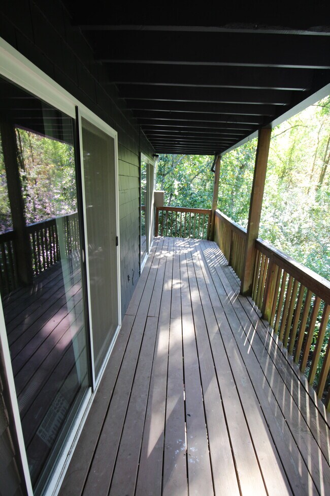 Deck off both living and bedrooms