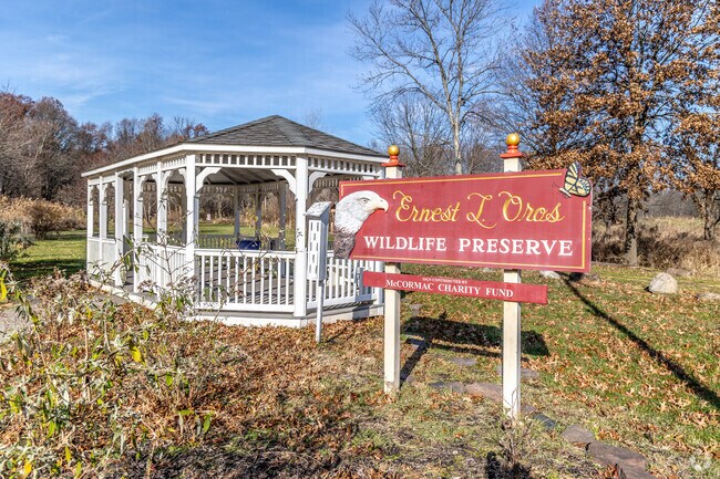 Ernest L. Oros Wildlife Preserve in Avenel is a popular spot for watching wildlife and walking.