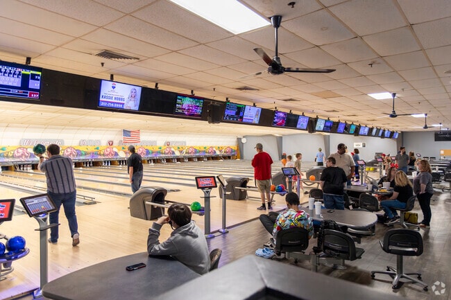 Old Orchard Lanes is the local bowling alley in Savoy.