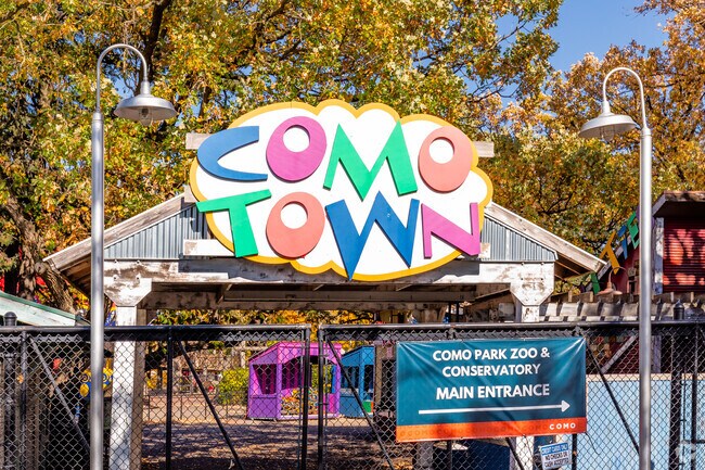 The Como Town amusement park has 18 different rides for children ages 2-12.