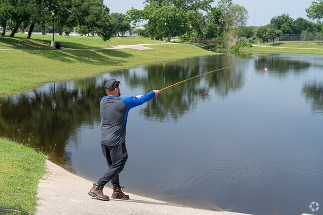Residents enjoy lush parks with plenty of greenery for outdoor activities.