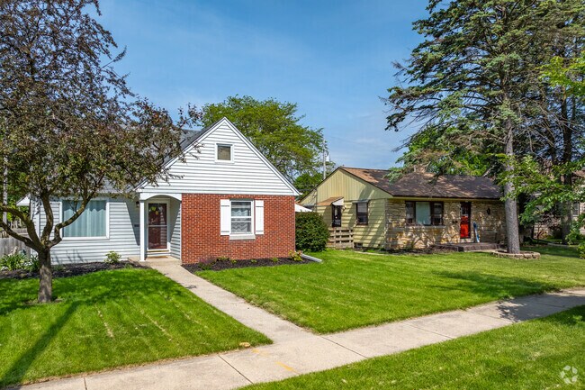 Cape Cod and ranch homes are seen throughout Nash Park.