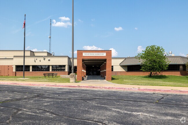 Cedar Ridge Elementary School serves the children of South Tulsa.