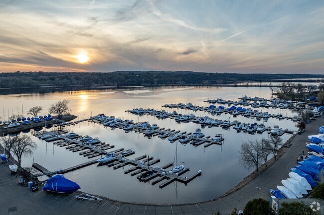 The St. Croix Marina shows off a taste of life in a river town like Hudson.
