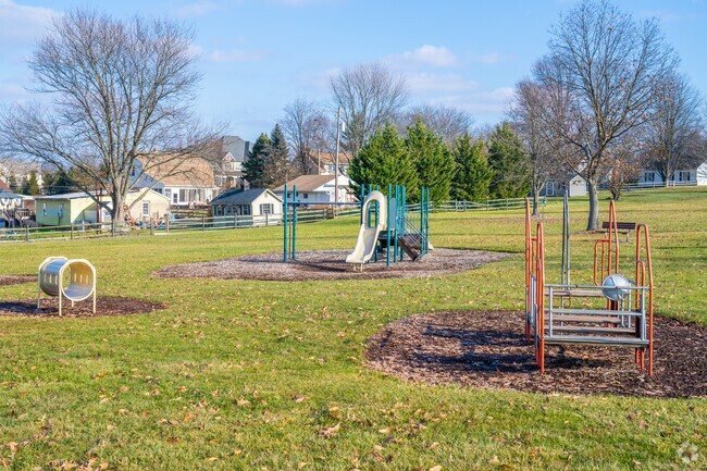 Kids love the playground at Franconia Community Park.