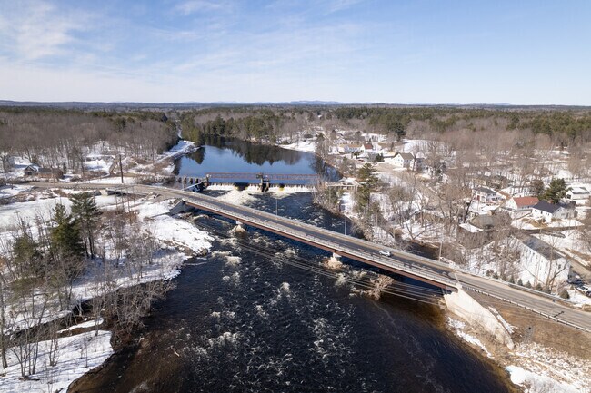 Saco River is a spot for kayakers and canoers to get in the water.
