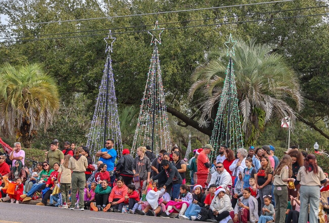 The Apopka Chistmas Parade is held in December on main street.