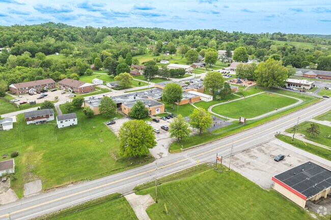 Lubeck Elementary welcomes new students.