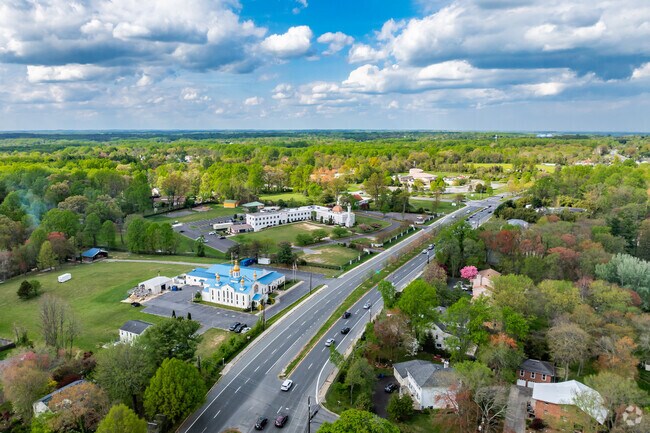 New Hampshire Ave is the main thoroughfare through Cloverly.