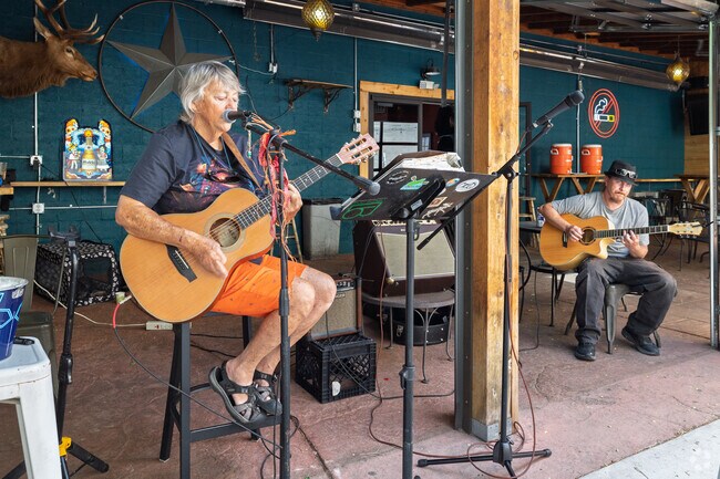 Live music played most Friday nights in Salida.