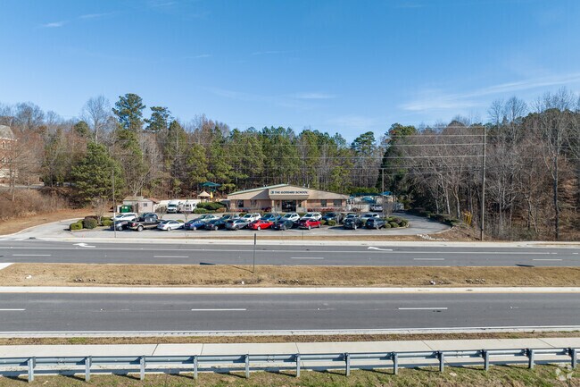 The Goddard School has approximately 100 students.
