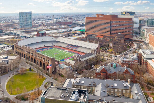 The U of P Stadium in Central University City is great for sporting events minutes from Dunlap.