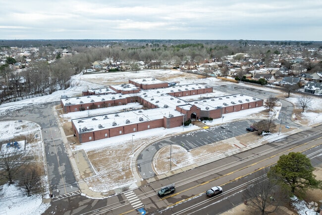There is plenty of green space at Crosswind Elementary School in Collierville.