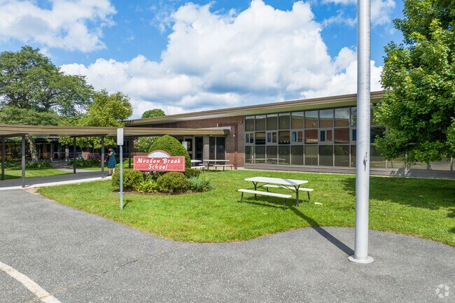 Meadowbrook Elementary School in East Longmeadow is a public school for grades pre-k to 5th.