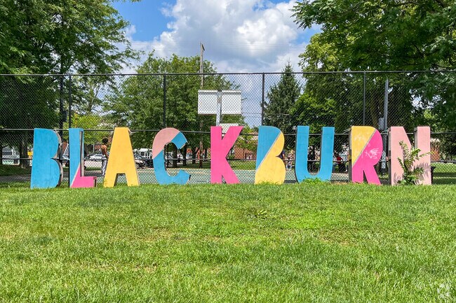 Blackburn Park, which features basketball courts, is located in Olde Towne East.