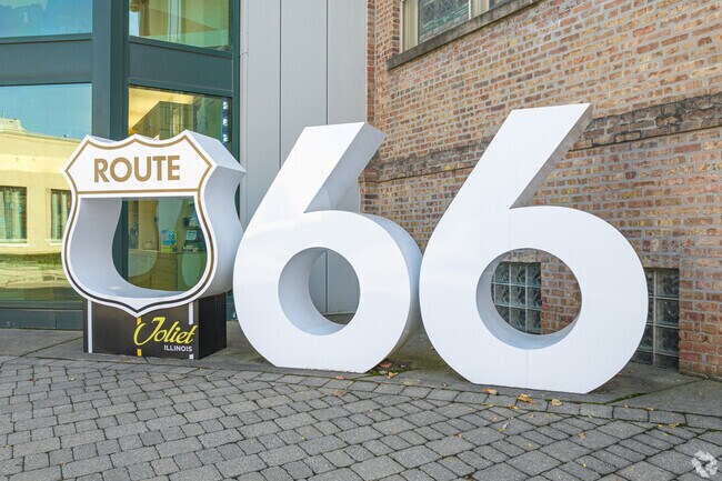 The city of Joliet, IL is situated right along the original Route 66 highway.