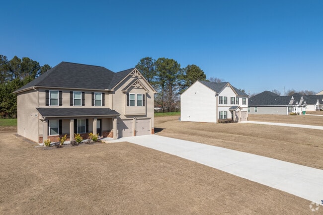 You will find several new construction neighborhoods throughout Butts County.