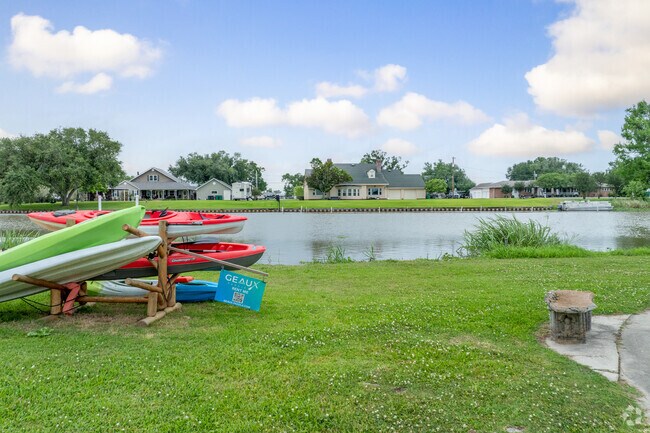Lockport Bayouside Park just recieved a brand new playground and park restoration.
