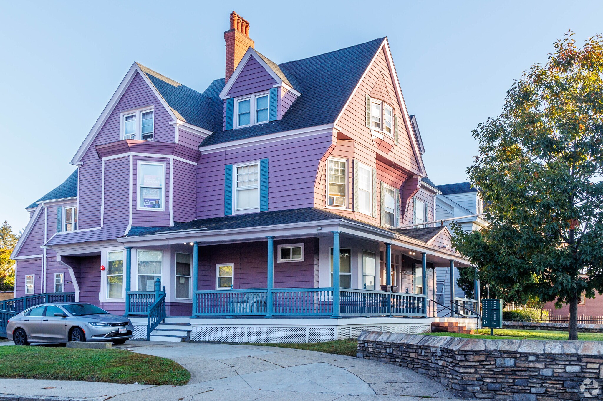 This incredible Queen Anne home has been converted into a multi family residence in Main South.