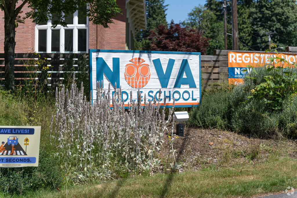 The student population of Nova Middle School is 104.