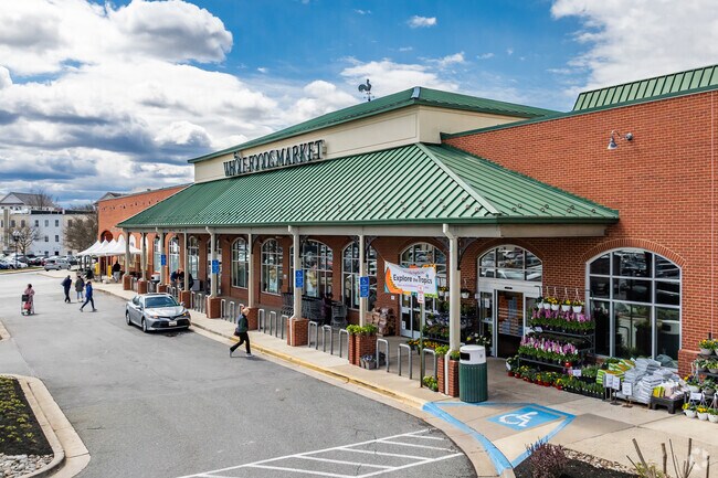Whole Foods is walking distance from most Kentlands addresses.