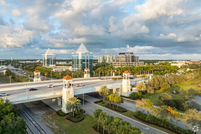 Palm Beach Gardens is known as the Wall Street of the South with many important offices.