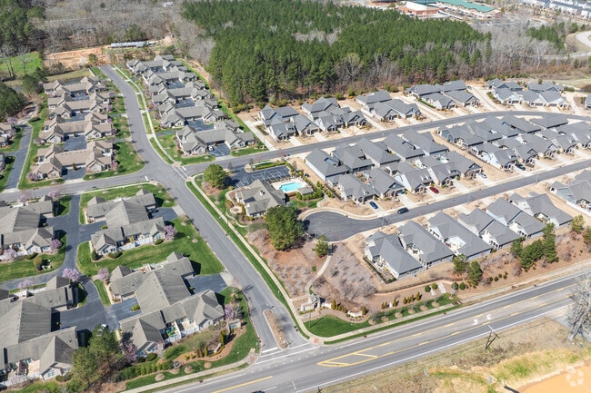 The Chapel Hill community of Leigh Village is a quiet yet growing area.