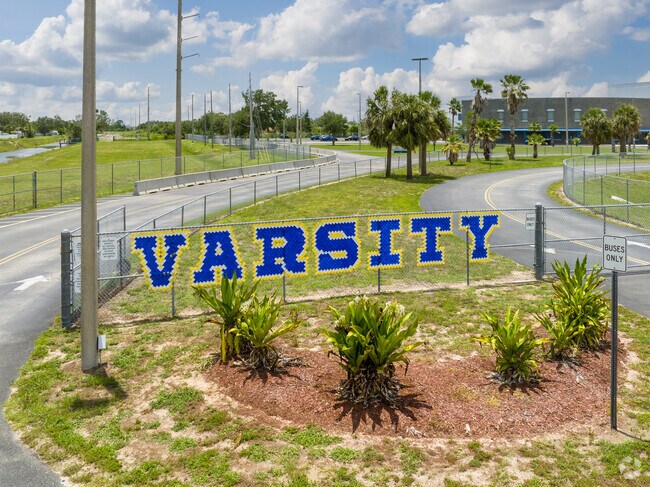 Rich school spirit is evident on school grounds at Varsity Lakes Middle School in Lehigh Acres.