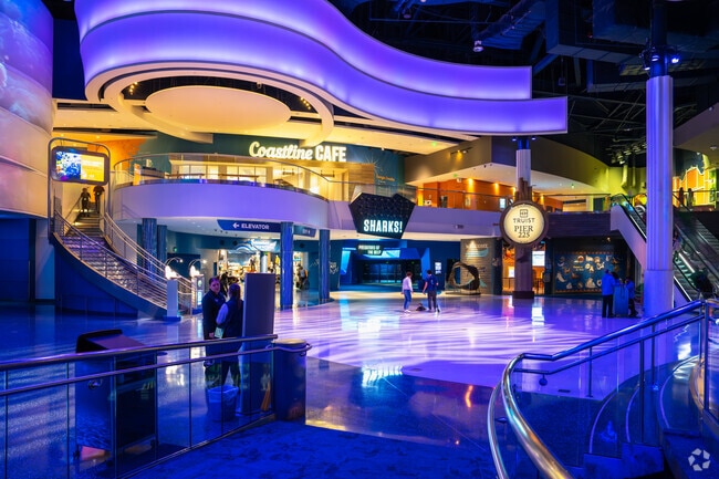 Georgia Aquarium is the nation's largest and conveniently near Centennial Hill.