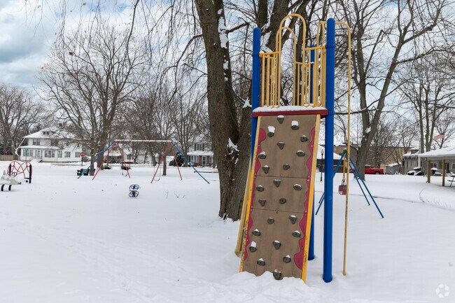Morocco Park features a modern playground and picnic space in the heart of Morocco.