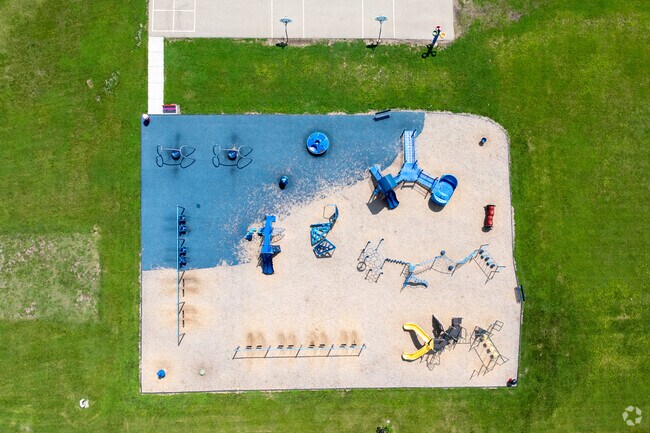 Students can enjoy the playground at Lincoln Elementary School.