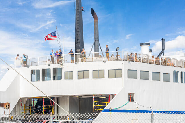 The Cross Sound Ferry connects Coit residents to Orient Point, NY and the Hamptons.