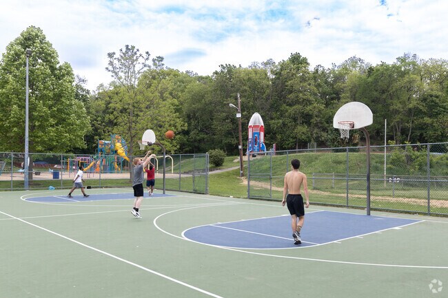 Shoot some hoops at Foster Park in Ingram.
