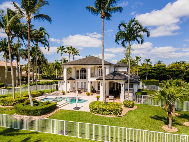 A large Spanish revival home stands in Martha Bright Farms.