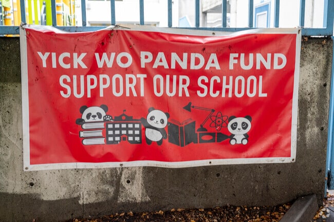 Yick Wo Elementary School has a very supportive community in Russian Hill.