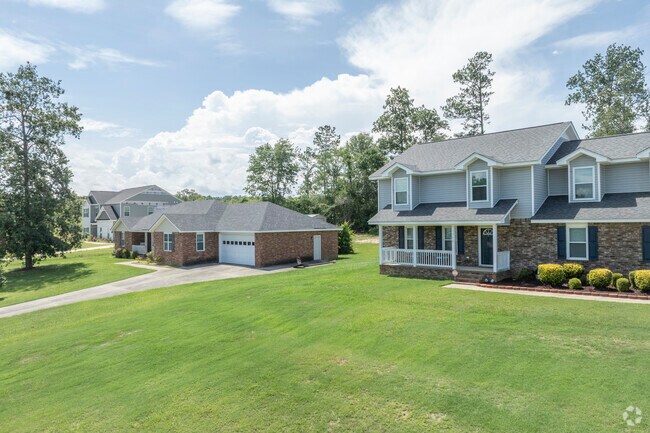 Cedar Ridge Farms in McBean showcases expansive acreage ideal for horses or livestock enthusiasts.