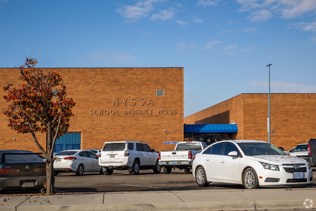 Nyssa High School hosts community events and football games.