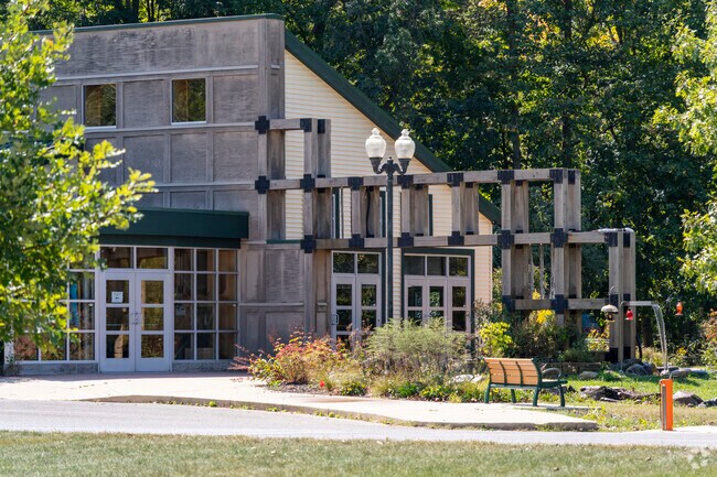 Millrace Park is home to the Rieth Interpretive Center in Goshen.