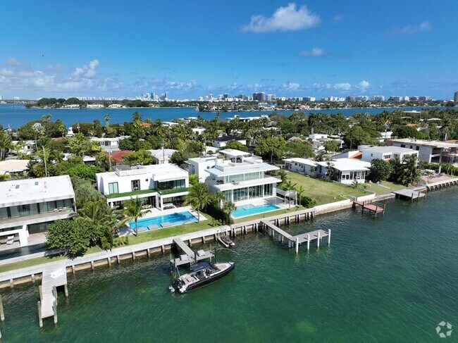 Biscayne Point is known for its waterfront views and diverse architectural styles.