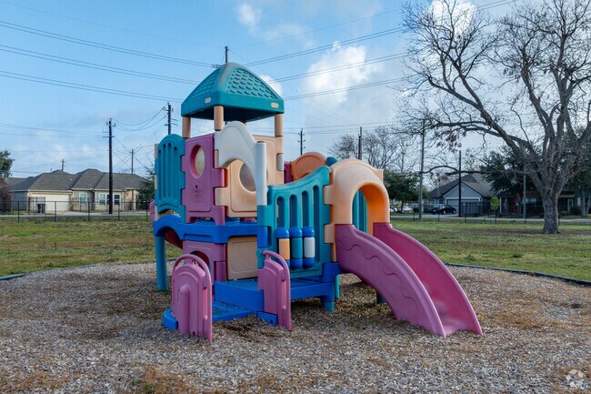 There is fun all over the campus of Young Elementary School.