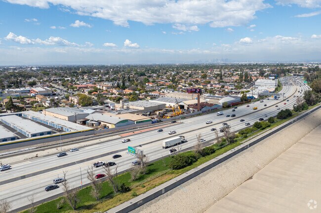 Several freeway entrances are conveniently located around South Gate, CA.