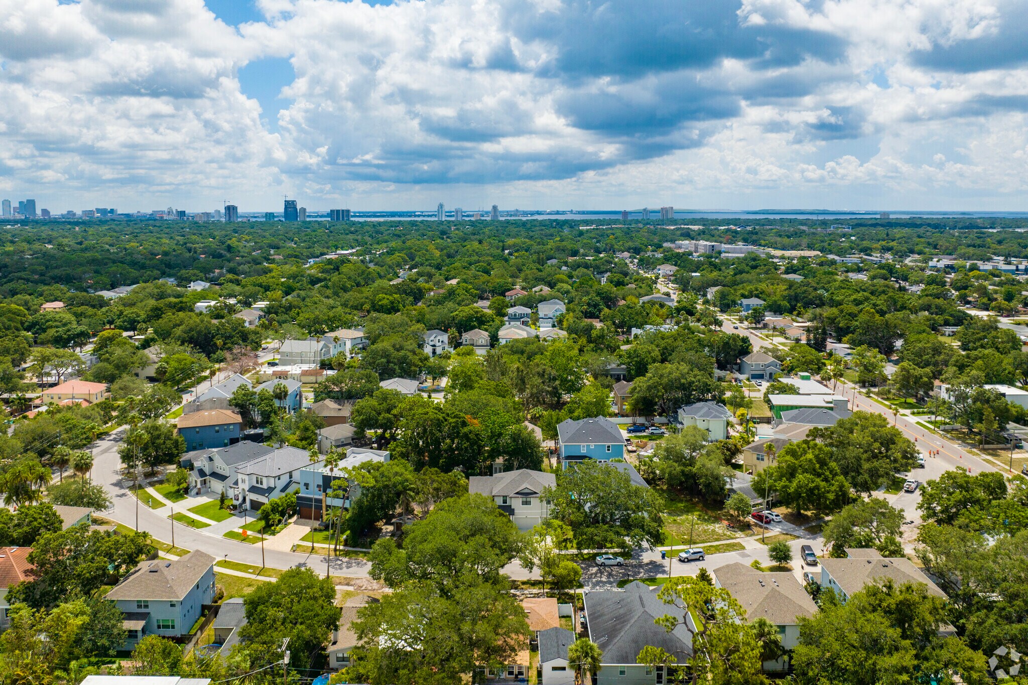 The Eastern side of Belmar has unique oval shaped subdivisions.