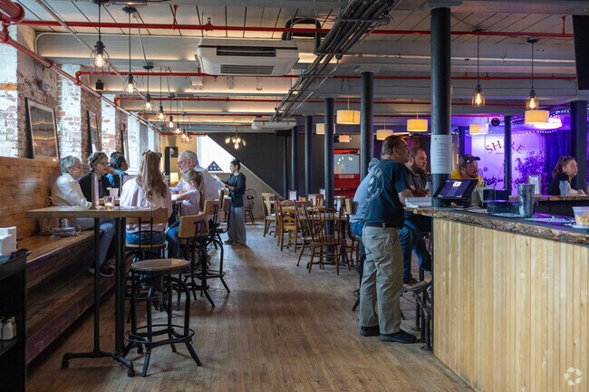 Be sure to snag a booth at the Shire Tavern which is a short drive into Dalton.