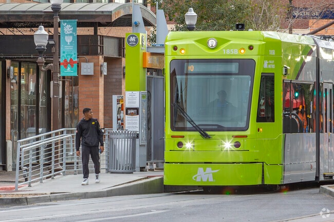 The Valley Metro offers transportation options in and around Mitchell Park East.