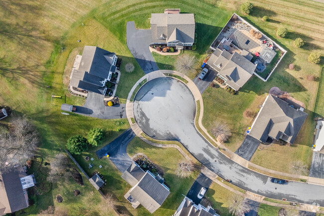 New construction homes and Colonials can be nestled in cul-de-sacs in Stonybrook-Wilshire.