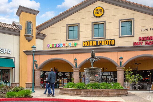 The Villaggio Shopping Center has a wide variety of shops in the Bullard area.