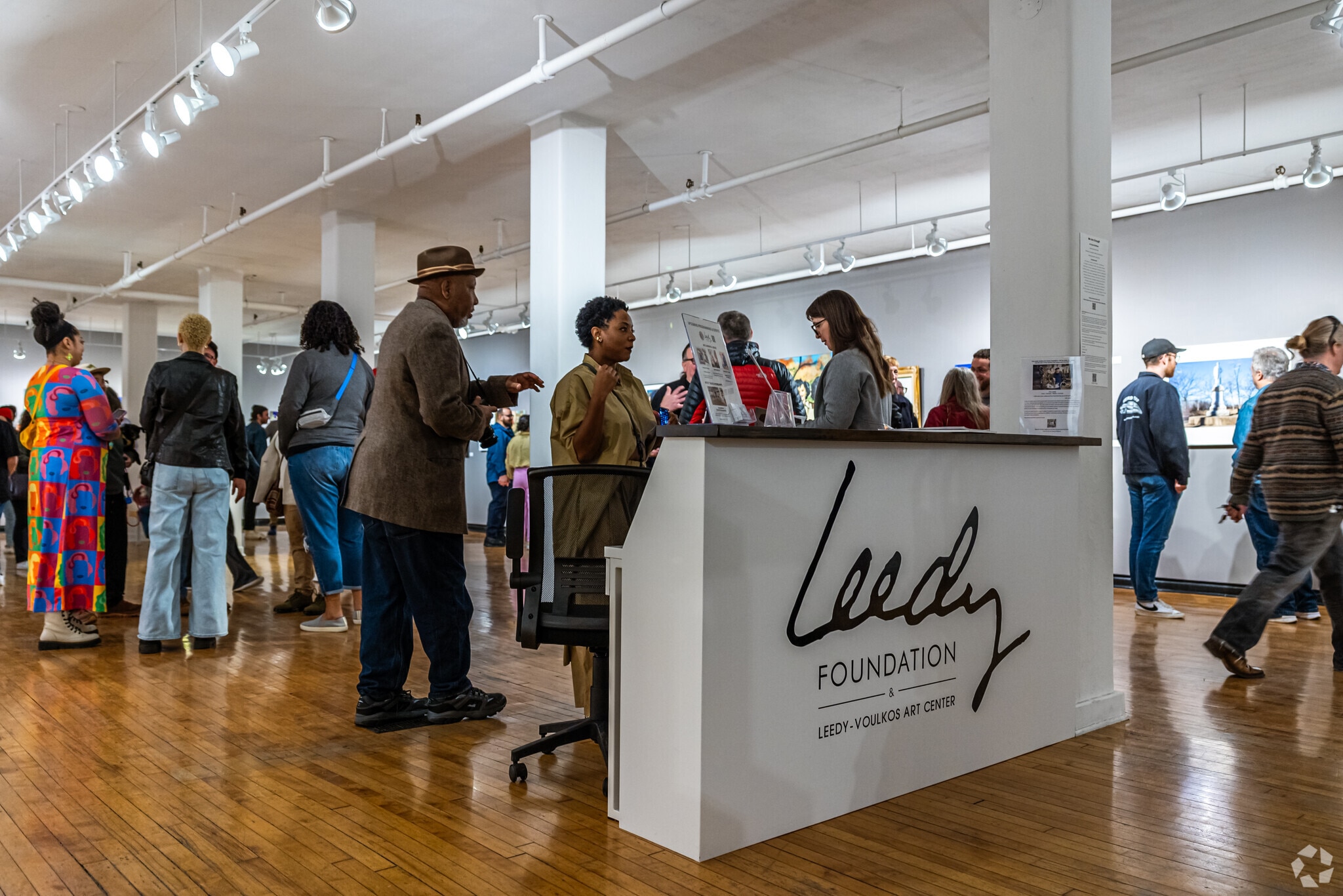 Leedy-Voulkos Art Center has First Fridays, a showcase of the city's artists & creatives.